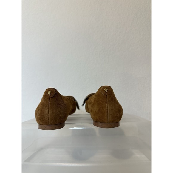 Sam Edelman Rochester Suede Leather Pointed Flats Golden Brown Size 6 Career - Picture 3 of 11